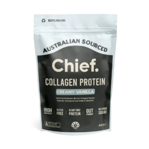 Grass-fed Collagen Protein Powder - Creamy Vanilla (30 serves)